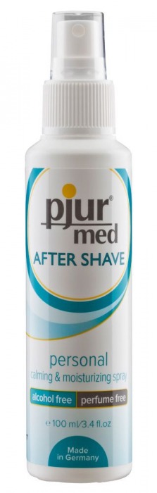 Лосьон после бритья pjur MED After Shave - 100 мл. - Pjur - купить с доставкой в Новочебоксарске