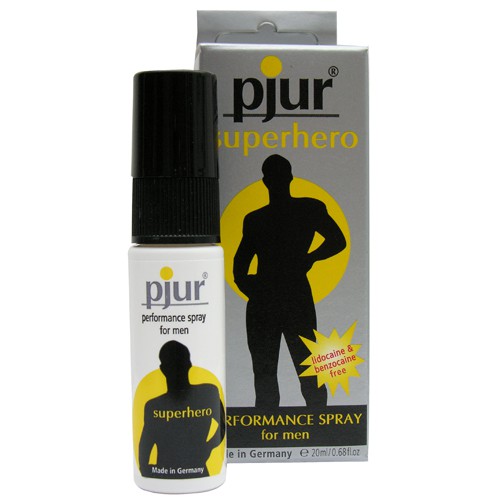 Пролонгирующий мужской спрей pjur SUPERHERO spray - 20 мл. - Pjur - купить с доставкой в Новочебоксарске