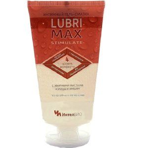 Возбуждающий интимный гель-смазка на водной основе Lubrimax Stimulate - 150 мл. - ИнтелБИО - купить с доставкой в Новочебоксарске