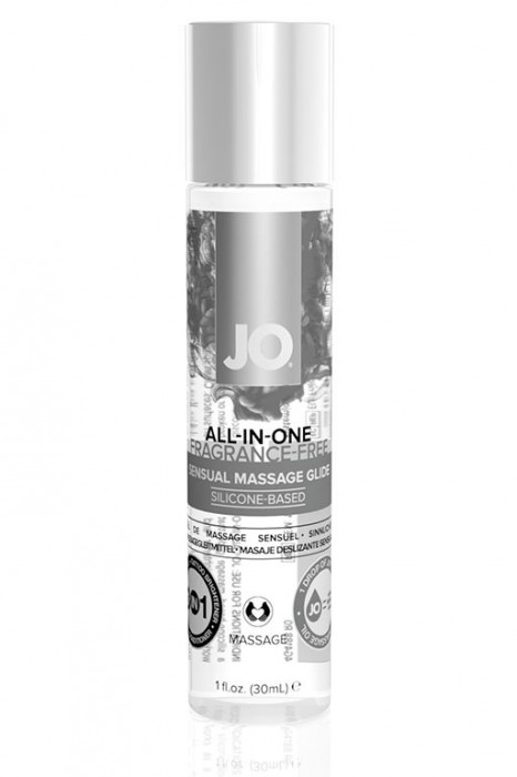 Массажный гель ALL-IN-ONE Massage Oil Sensual нейтральный - 30 мл. - System JO - купить с доставкой в Новочебоксарске