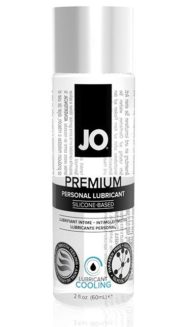 Охлаждающий лубрикант на силиконовой основе JO Personal Premium Lubricant Cooling - 60 мл. - System JO - купить с доставкой в Новочебоксарске