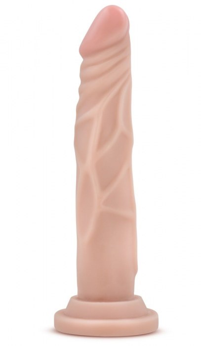 Телесный фаллоимитатор без мошонки с присоской Dr. Skin Realistic Cock Basic 7.5 - 19 см. - Blush Novelties