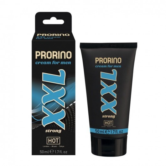 Интимный крем для мужчин Prorino XXL - 50 мл. - Ero - купить с доставкой в Новочебоксарске