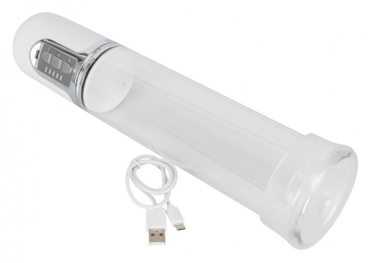 Белая автоматическая вакуумная помпа Mister Boner - Orion - в Новочебоксарске купить с доставкой