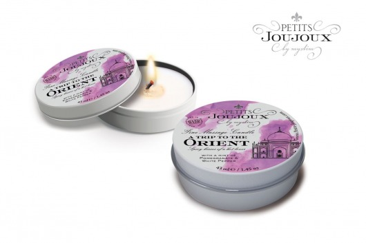 Массажная свеча Petits Joujoux Orient с ароматом граната и белого перца - 33 гр. - MyStim - купить с доставкой в Новочебоксарске