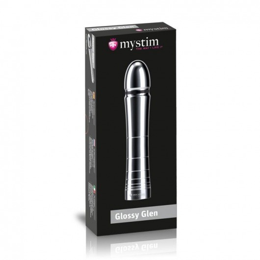 Фаллоимитатор для электростимуляции Glossy Glen Dildo - 14 см. - MyStim - купить с доставкой в Новочебоксарске