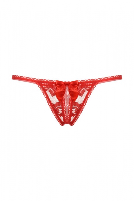 Трусики с бантиком и разрезом - SoftLine купить с доставкой