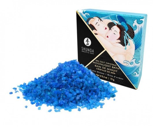 Соль для ванны Bath Salts Ocean Breeze с ароматом морской свежести - 75 гр. -  - Магазин феромонов в Новочебоксарске