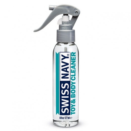Очищающий спрей для игрушек и тела Swiss Navy Toy   Body Cleaner - 177 мл. - Swiss navy - купить с доставкой в Новочебоксарске