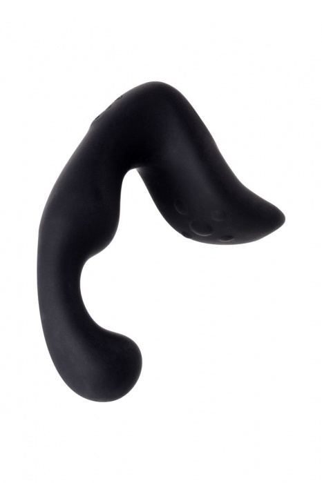 Чёрный изогнутый вибростимулятор простаты Erotist - Erotist Adult Toys - в Новочебоксарске купить с доставкой