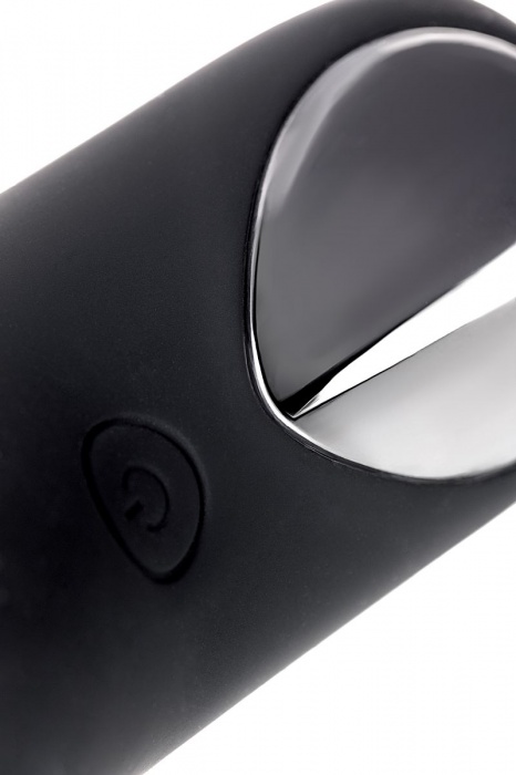 Чёрный изогнутый вибростимулятор простаты Erotist - Erotist Adult Toys - в Новочебоксарске купить с доставкой