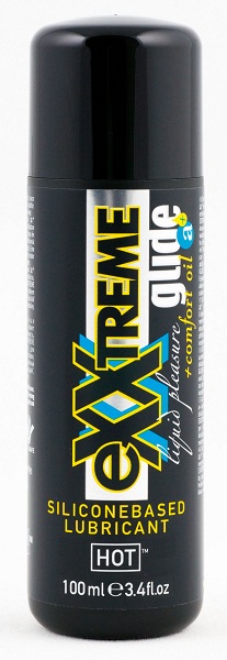Анальная смазка на силиконовой основе Exxtreme Glide - 100 мл. - HOT - купить с доставкой в Новочебоксарске