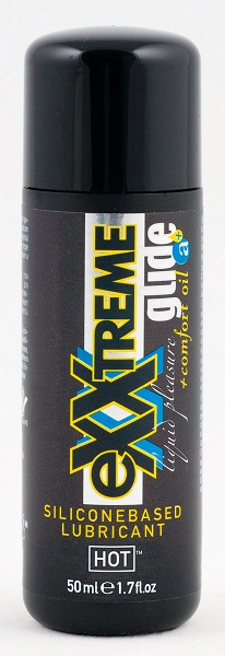 Смазка  на силиконовой основе для анального секса Exxtreme Glide - 50 мл. - HOT - купить с доставкой в Новочебоксарске