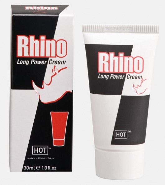 Крем-пролонгатор для мужчин Rhino - 30 мл. - HOT - купить с доставкой в Новочебоксарске
