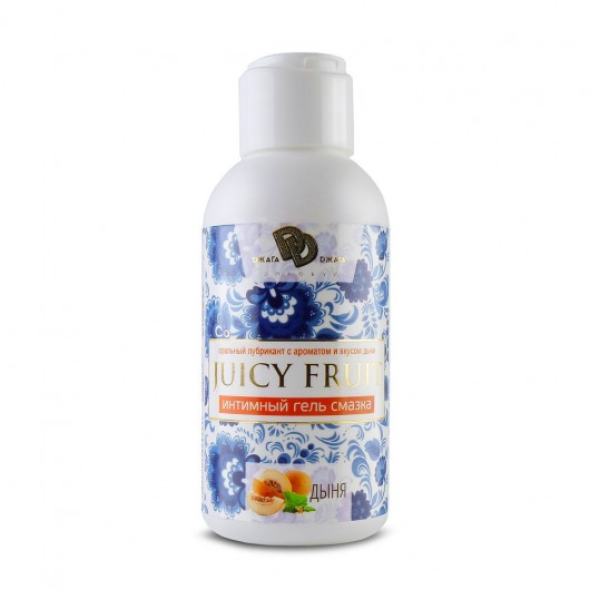 Интимный гель на водной основе JUICY FRUIT с ароматом дыни - 100 мл. - БиоМед - купить с доставкой в Новочебоксарске