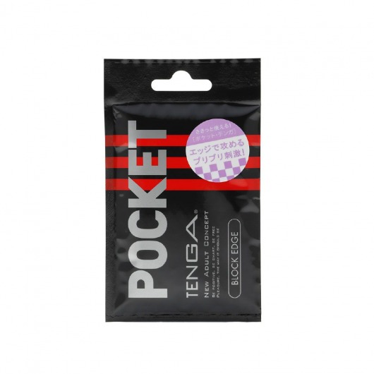 Карманный мастурбатор BLOCK EDGE - Tenga - в Новочебоксарске купить с доставкой