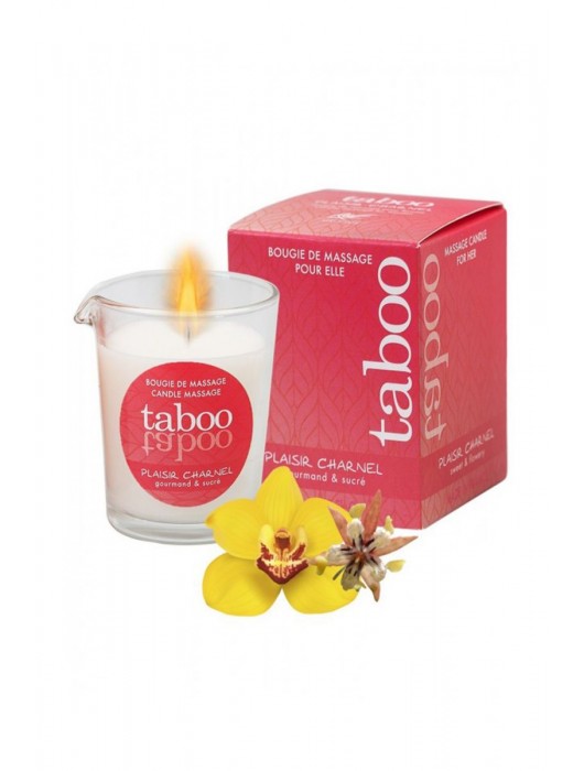 Массажное аромамасло с афродизиаками для женщин RUF Taboo Plaisir charnel - 60 гр. - RUF - купить с доставкой в Новочебоксарске