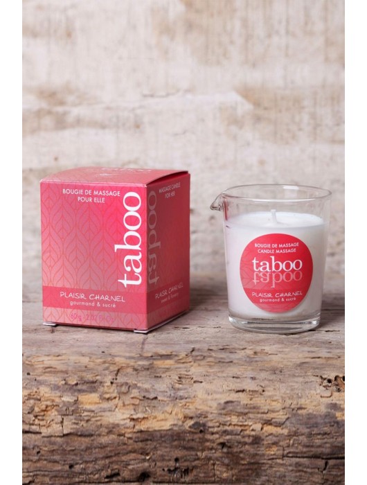 Массажное аромамасло с афродизиаками для женщин RUF Taboo Plaisir charnel - 60 гр. - RUF - купить с доставкой в Новочебоксарске