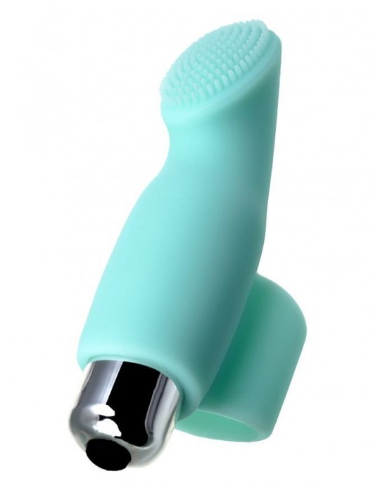 Мятная вибронасадка на палец для клиторальной стимуляции JOS BLISS - 9 см. - JOS