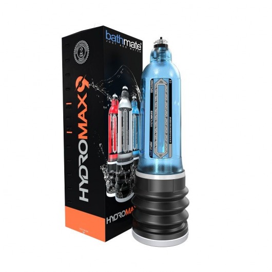 Синяя гидропомпа HydroMAX9 - Bathmate - в Новочебоксарске купить с доставкой