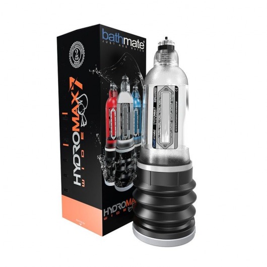 Прозрачная гидропомпа HydroMAX7 Wide Boy - Bathmate - в Новочебоксарске купить с доставкой