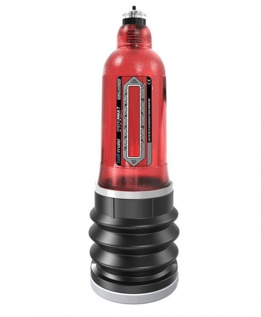 Красная гидропомпа HydroMAX7 Wide Boy - Bathmate - в Новочебоксарске купить с доставкой