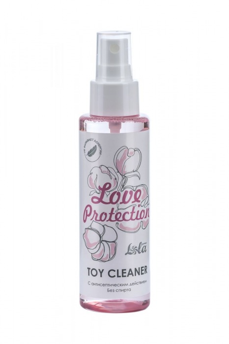 Гигиенический антисептический лосьон Toy cleaner - 110 мл. - Lola Games - купить с доставкой в Новочебоксарске