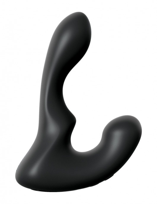 Черный анальный вибростимулятор P-Spot Milker - 14 см. - Pipedream - в Новочебоксарске купить с доставкой