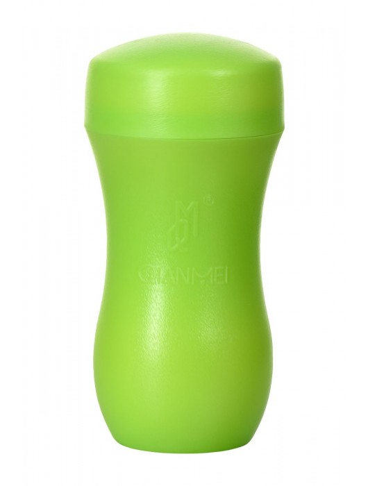 Мастурбатор-вагина A-Toys в зеленой колбе - A-toys - в Новочебоксарске купить с доставкой