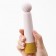 Нежно-розовый вибратор с шаровидной мягкой головкой Iroha Rin - 14,8 см. - Tenga купить в Новочебоксарске с доставкой в Orgasmix.ru Нежно-розовый вибратор с шаровидной мягкой головкой Iroha Rin - 14,8 см. - Tenga