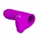 Лиловая вибронасадка на палец Maxwell - Baile купить в Новочебоксарске с доставкой в Orgasmix.ru Лиловая вибронасадка на палец Maxwell - Baile
