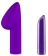 Фиолетовый вибромассажер B4 - 13,97 см. - Blush Novelties купить в Новочебоксарске с доставкой в Orgasmix.ru Фиолетовый вибромассажер B4 - 13,97 см. - Blush Novelties