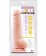 Телесный фаллоимитатор-реалистик Dual Density Dildo - 23 см. - Dream Toys купить с доставкой в интернет-магазине Orgasmix в Новочебоксарске Телесный фаллоимитатор-реалистик Dual Density Dildo - 23 см. - Dream Toys