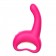 Розовый вибратор для G-стимуляции - I-MOON