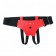 Красные трусики со штырьком для насадки - БДСМ Арсенал - купить с доставкой в Новочебоксарске