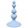 Голубая анальная пробка Sweetheart Plug Blue - 10 см. - Lola Games