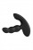 Черный силиконовый стимулятор простаты Levett Nitoc с пультом ДУ - Levett - в Новочебоксарске купить с доставкой